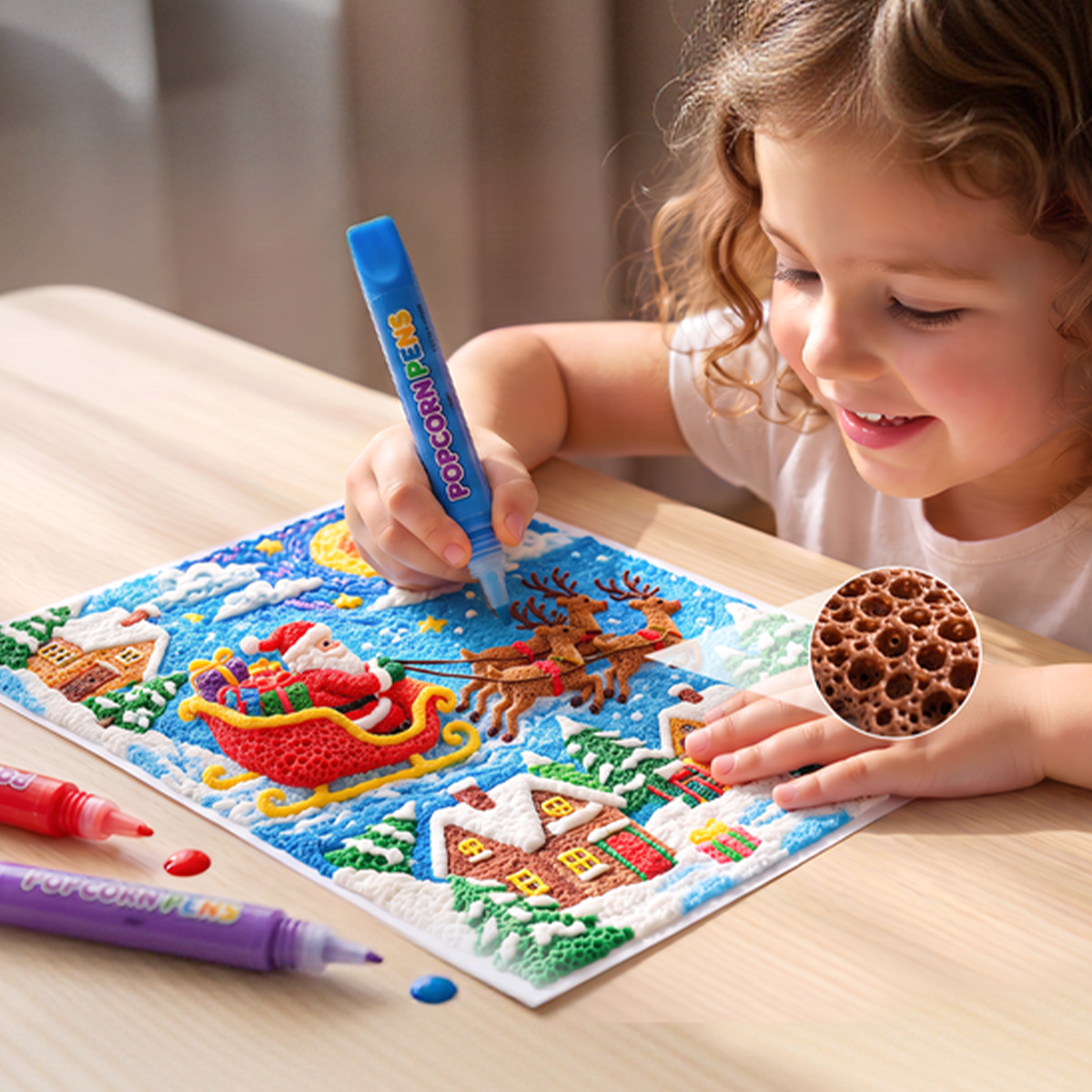🎨🪄 3D Relief Art Pen – Turn Flat Drawings Into Touchable 3D Art