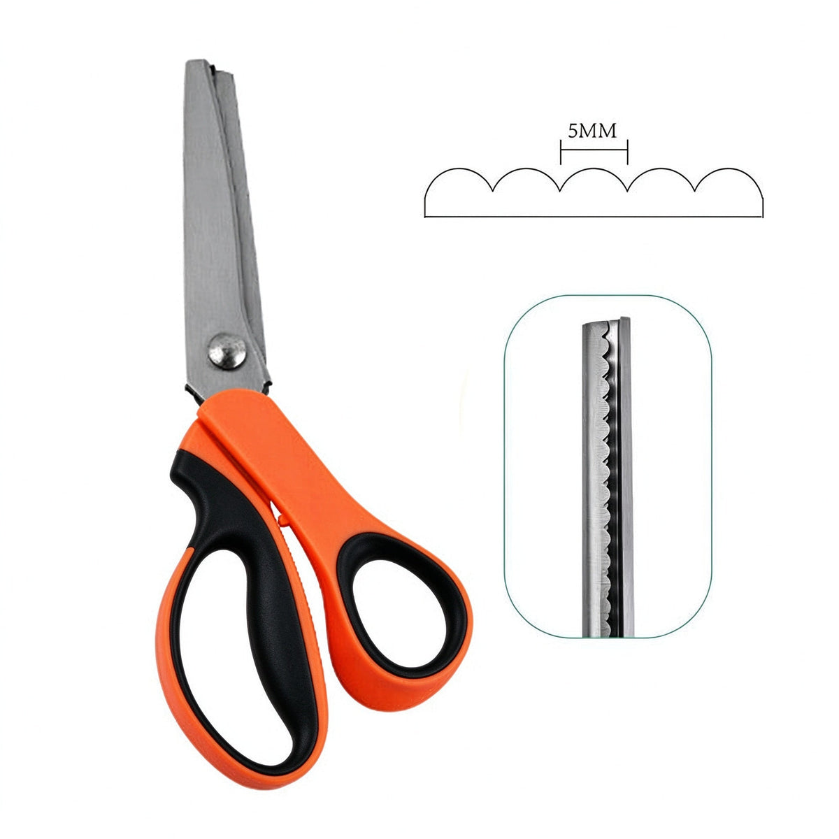 ✂️Multipurpose Pinking Shears Serrated Scissors