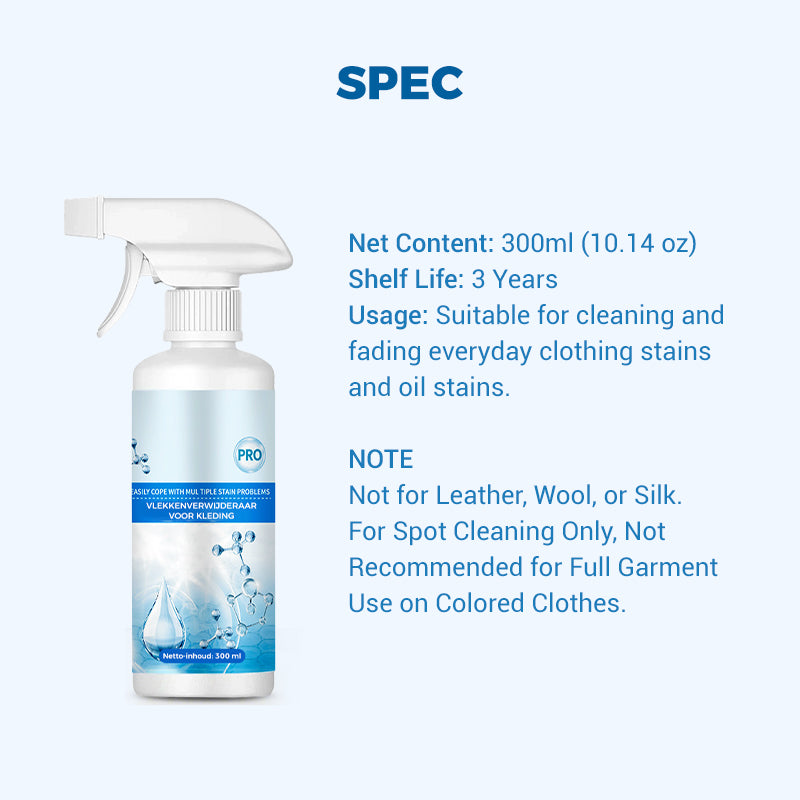 🧴 Clothing Emulsifier, Non-Ionic Laundry Pre-Treatment Stain Remover