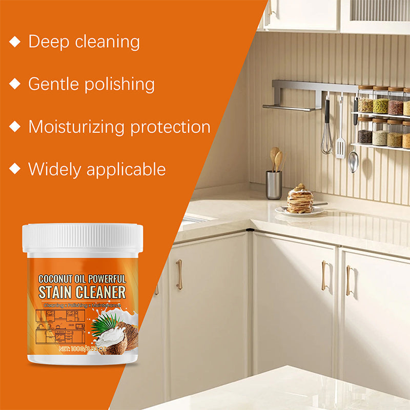 🥥Coconut Oil Kitchen Cleaning & Polishing Paste