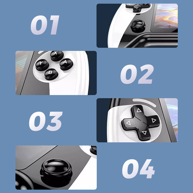 🎮✨ 5.5-Inch HD Handheld Game Console – TV Output & Built-In Emulators
