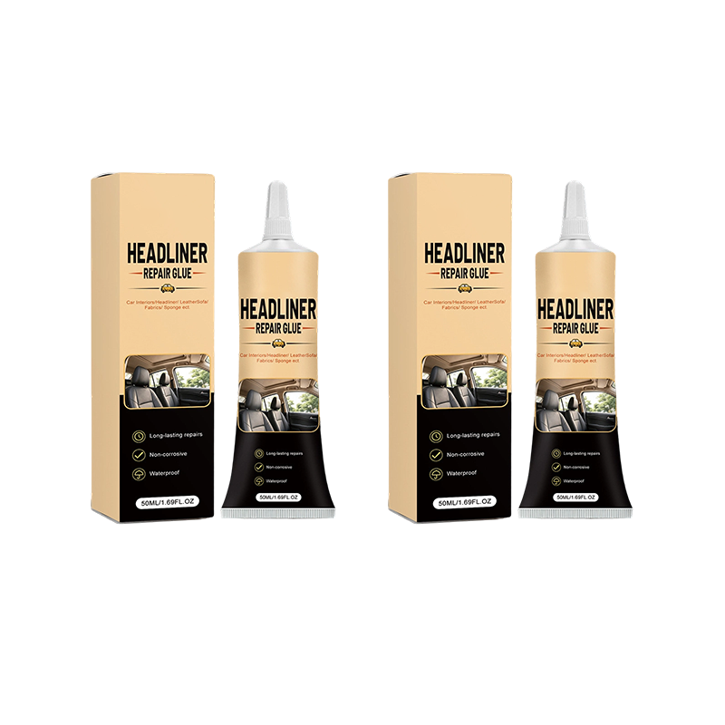 π Waterproof Car Headliner Repair Glue, High Strength Adhesive for Sagging Car Ceiling & Interior