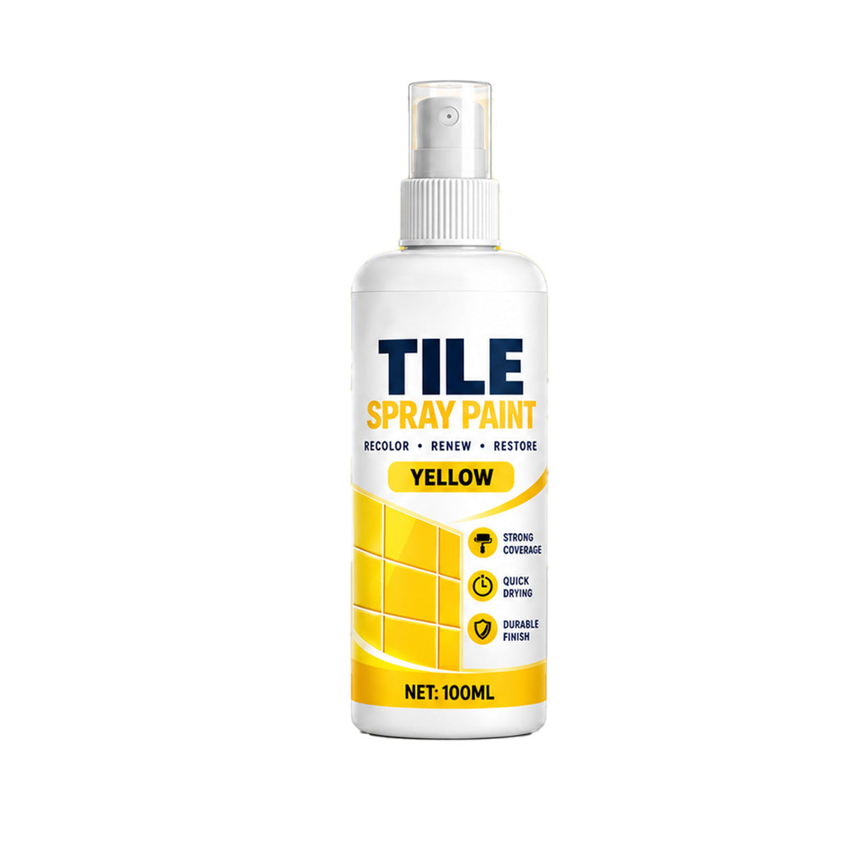 ๐จ Tile Renewal Spray โ 100ml Surface Refresh Paint, 3 Colors