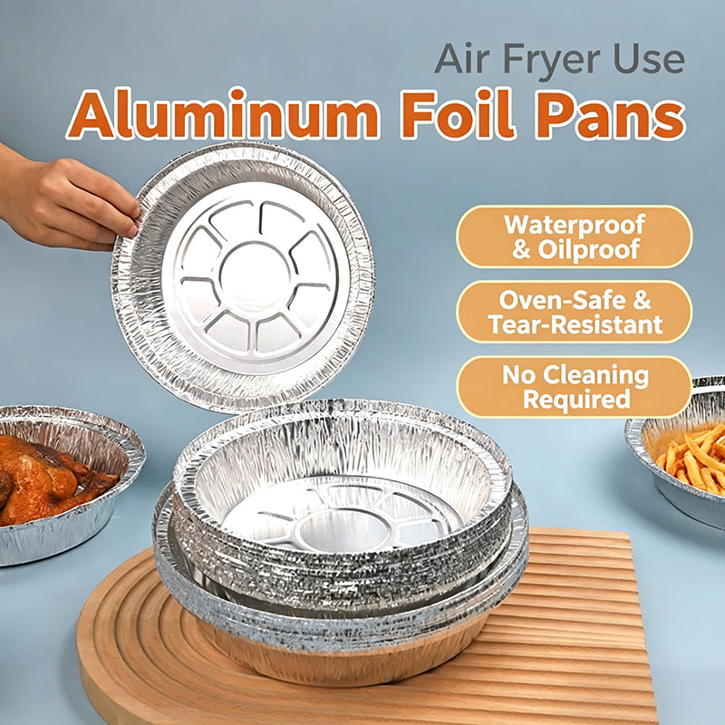 🍟 Oil-Resistant Aluminum Foil Food Boxes – Sturdy & Leak-Resistant