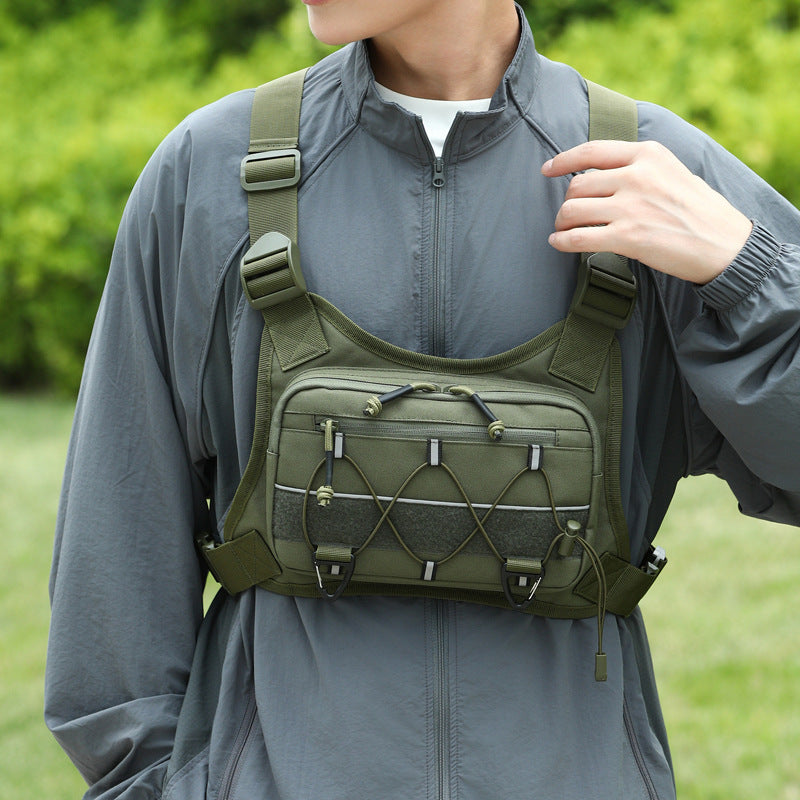 Multi-Functional Tactical Chest Bag – Waterproof & Adjustable Fit Design