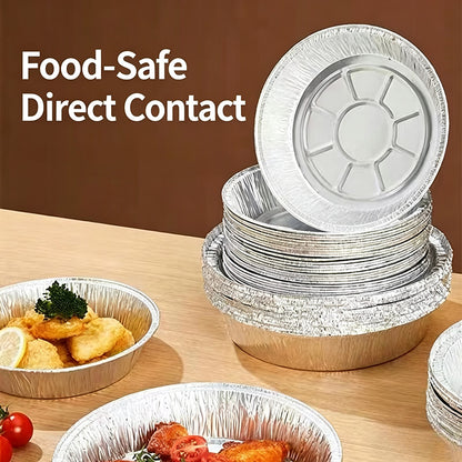 🍟 Oil-Resistant Aluminum Foil Food Boxes – Sturdy & Leak-Resistant