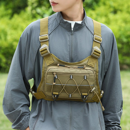 Multi-Functional Tactical Chest Bag – Waterproof & Adjustable Fit Design