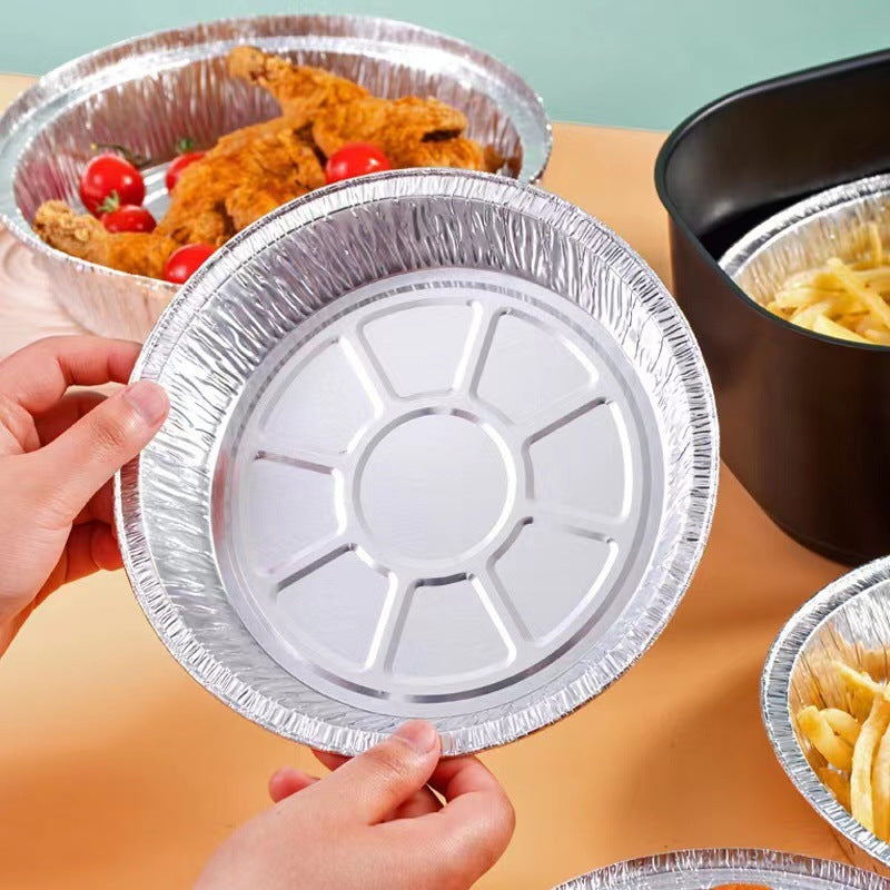 🍟 Oil-Resistant Aluminum Foil Food Boxes – Sturdy & Leak-Resistant