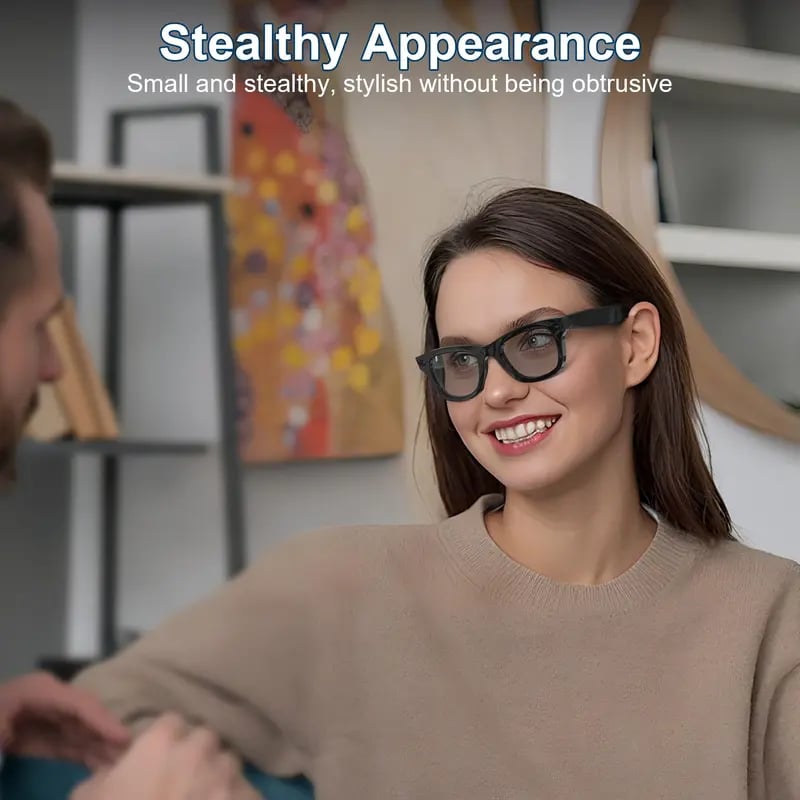 😎 LED Light Blocking Stickers for Smart Glasses – Discreet Privacy Cover