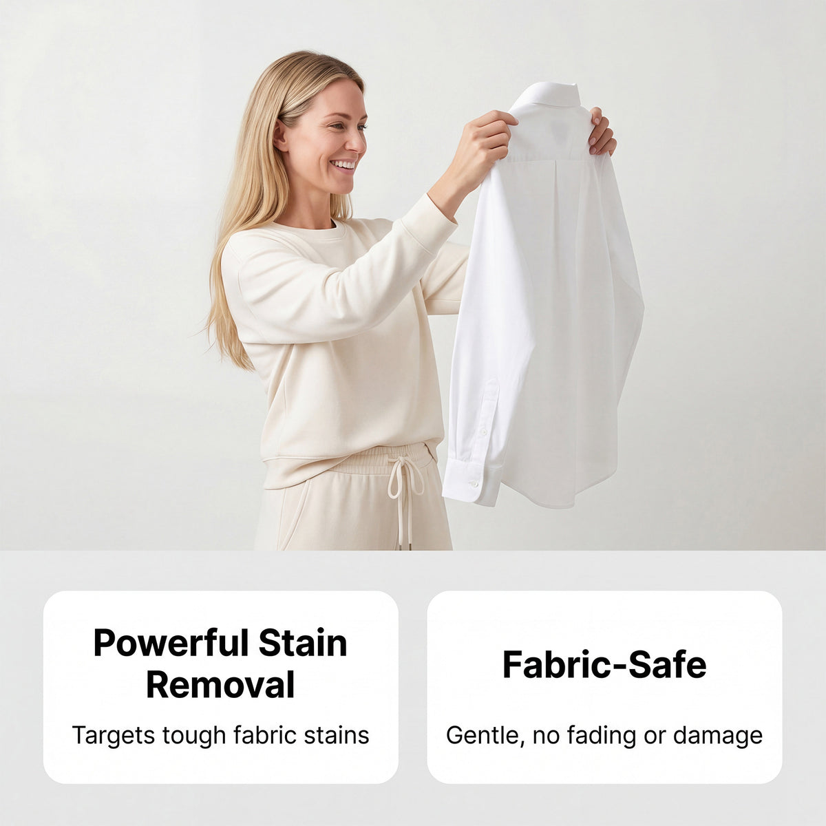 🧴 Clothing Emulsifier, Non-Ionic Laundry Pre-Treatment Stain Remover