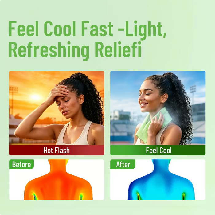 5-Pack Cooling Towels & XL Menthol Cooling Wipes for Summer Heat, Sports, Travel & Outdoor Relief