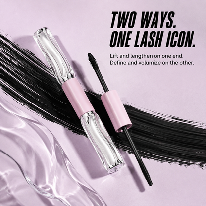 2-in -1 Long-Lasting Volumizing and Curling Mascara