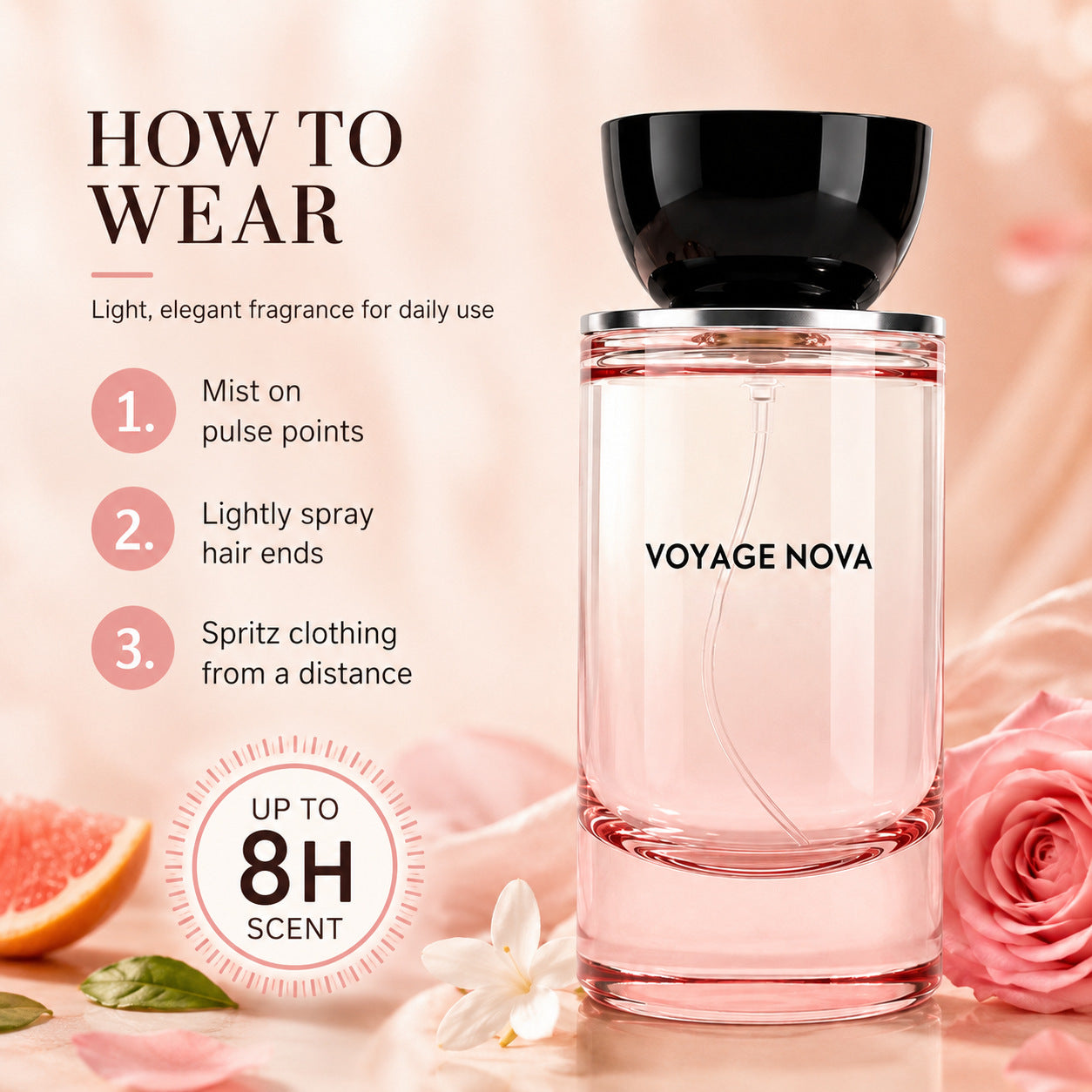 🌹Rosey Fruity Floral | Extrait De Parfum  | Long Lasting Luxury Fragrance