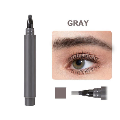 ✨✏️ Waterproof 4-Tip Beard & Eyebrow Pen – Smudge-Proof, Natural Look & Long-Lasting 🌟