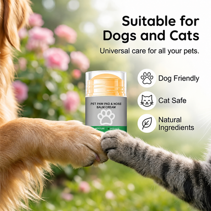 Moisturizing paw balm in sticks for pets