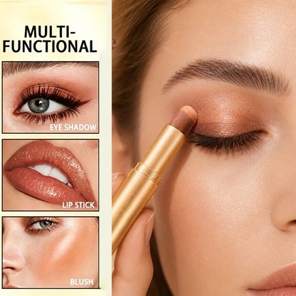✨ 3-in-1 Eyeshadow Stick – Waterproof Long-Wear Shimmer Eye Makeup