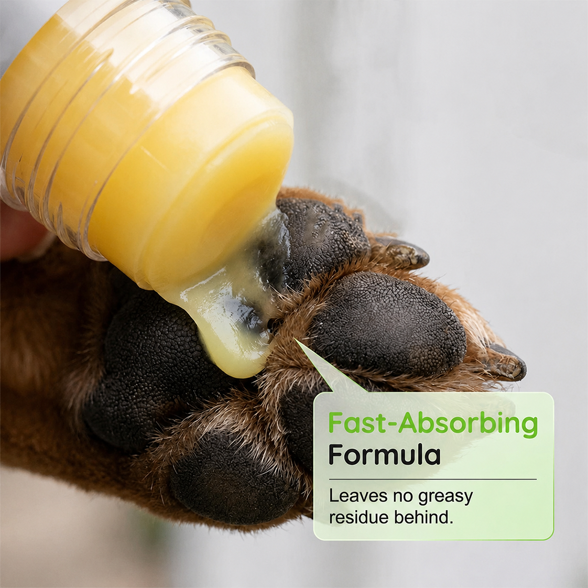 Moisturizing paw balm in sticks for pets