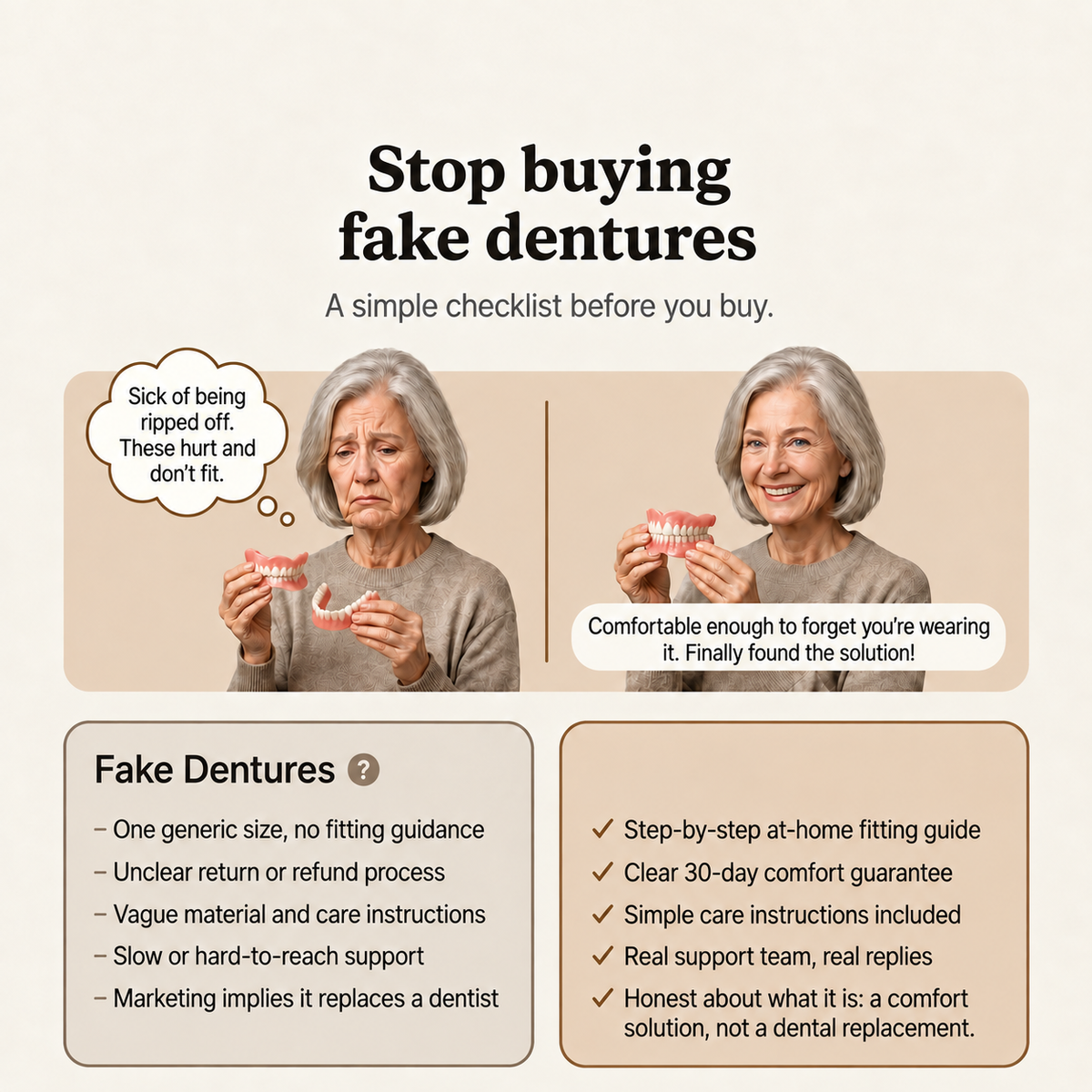 Custom Denture Set