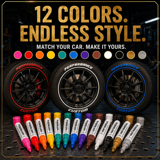 🔥⏰Oil-Based Waterproof Tire Marker Pen