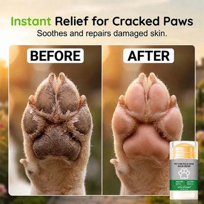 Moisturizing paw balm in sticks for pets