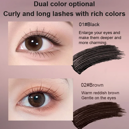 ✨Lengthening & Curling Mascara – Waterproof Smudge-Resistant Formula for Fuller-Looking Lashes