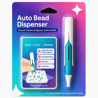 💎Automatic Pen for Diamond Painting – Faster Stone Laying and No Constant Wax Refills