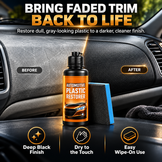 Auto Plastic Restorer Kit
