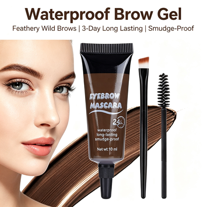 👁️ Waterproof Brow Gel-3-Day Long Lasting | Smudge-Proof 🌊