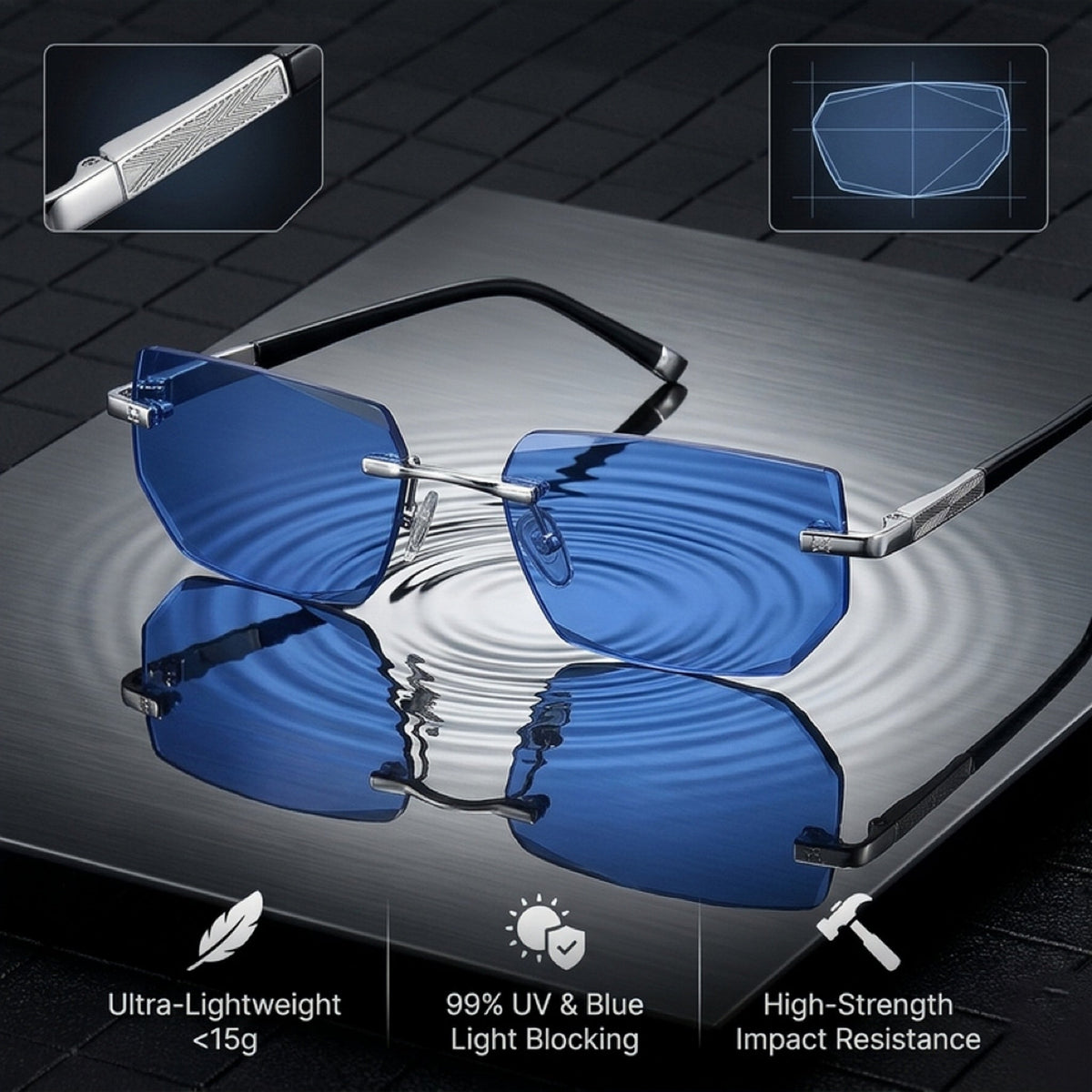 👓 Smart Auto-Focus Reading Glasses - Crystal Clear Vision for Seniors
