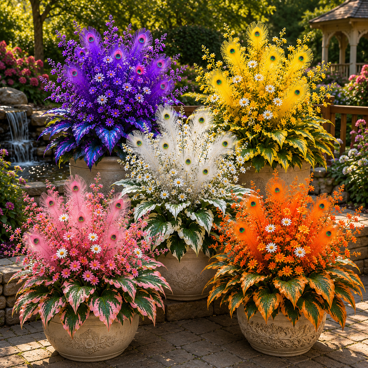 🏠🤗Variegated Hosta Plant – Effortless Beauty For Shady Spaces💥