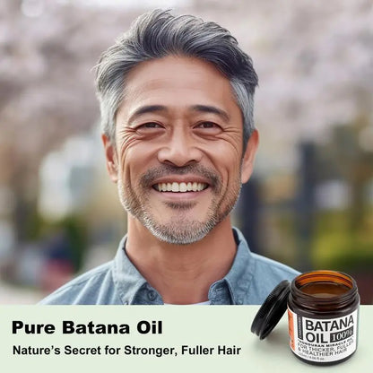 Unrefined Batana Hair Oil – Nourishing Scalp & Hair Care for Dry, Frizzy & Damaged-Looking Hair