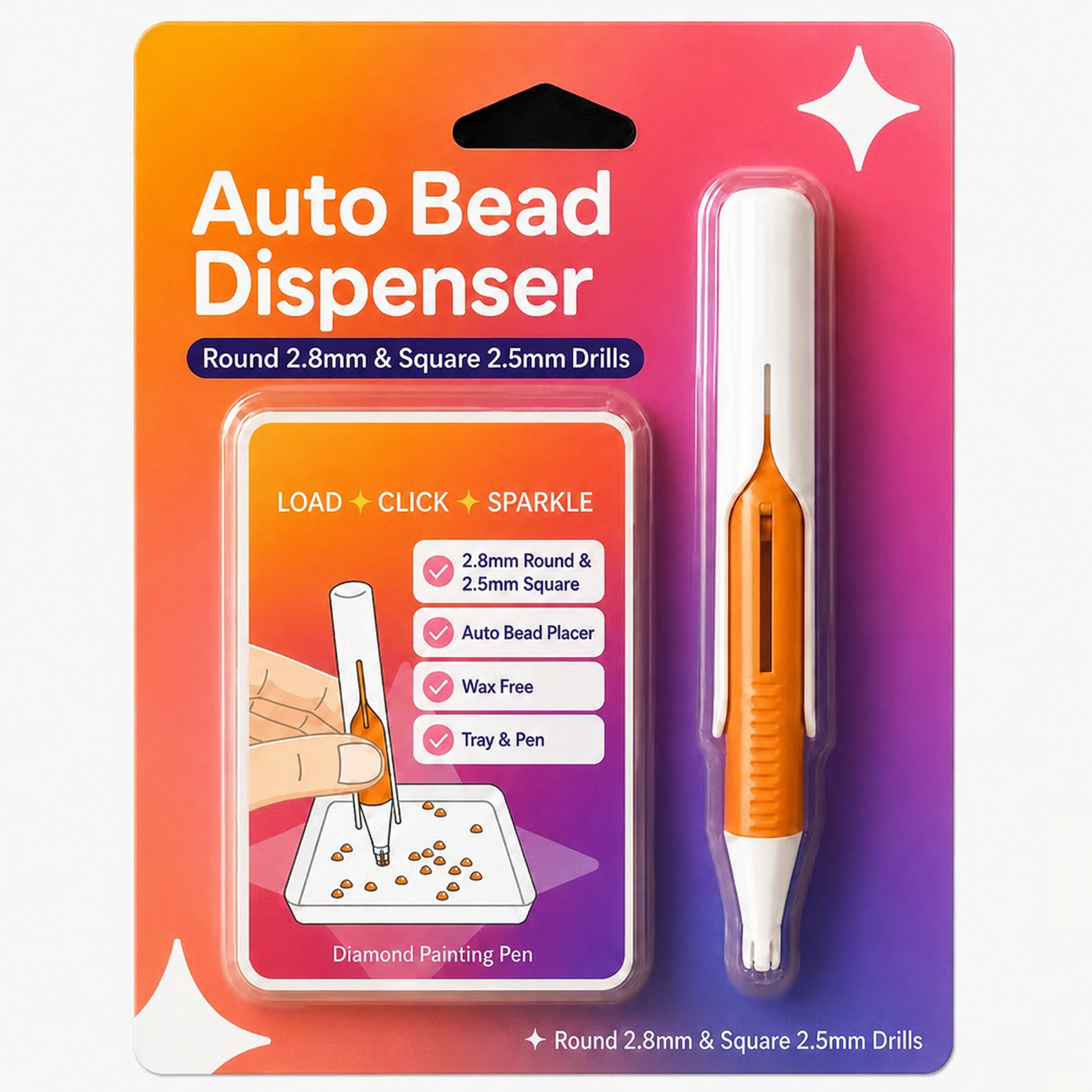 💎Automatic Pen for Diamond Painting – Faster Stone Laying and No Constant Wax Refills