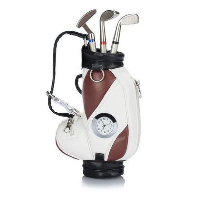 ⛳ Golf Pen Holder + 3‑Pen Set 🏌️‍♂️- Elevate Your Office Desk— A Hole‑in‑One for Style & Function