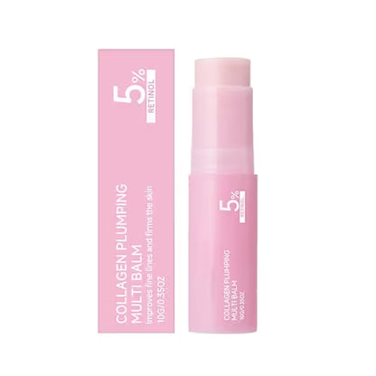✨Collagen Plumping Multi Balm | Moisture Rescue Anti-Aging Hydrating Face Balm for Dry Skin Fine Lines
