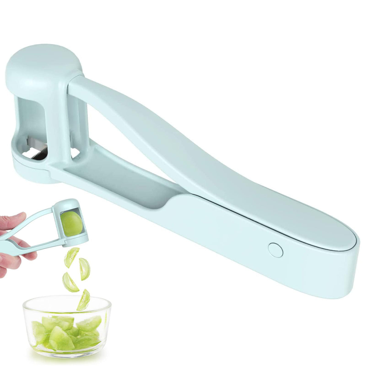 🍇 One-Press Grape Quartering Slicer – Fast 4-Way Cutter for Small Fruits