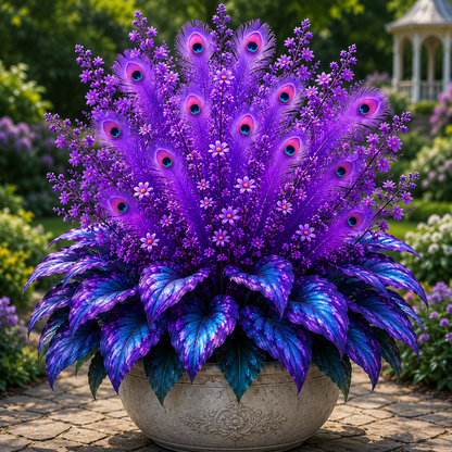 🏠🤗Variegated Hosta Plant – Effortless Beauty For Shady Spaces💥