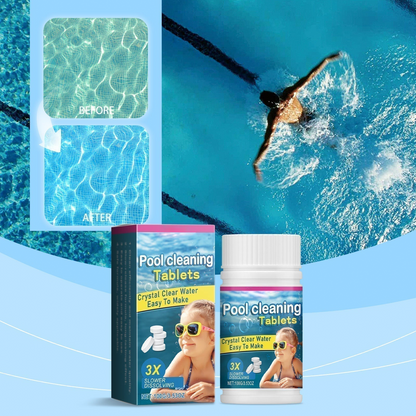 🏊 ♂️ Pool Cleaning Tablets for 🌊✨ Clean Water
