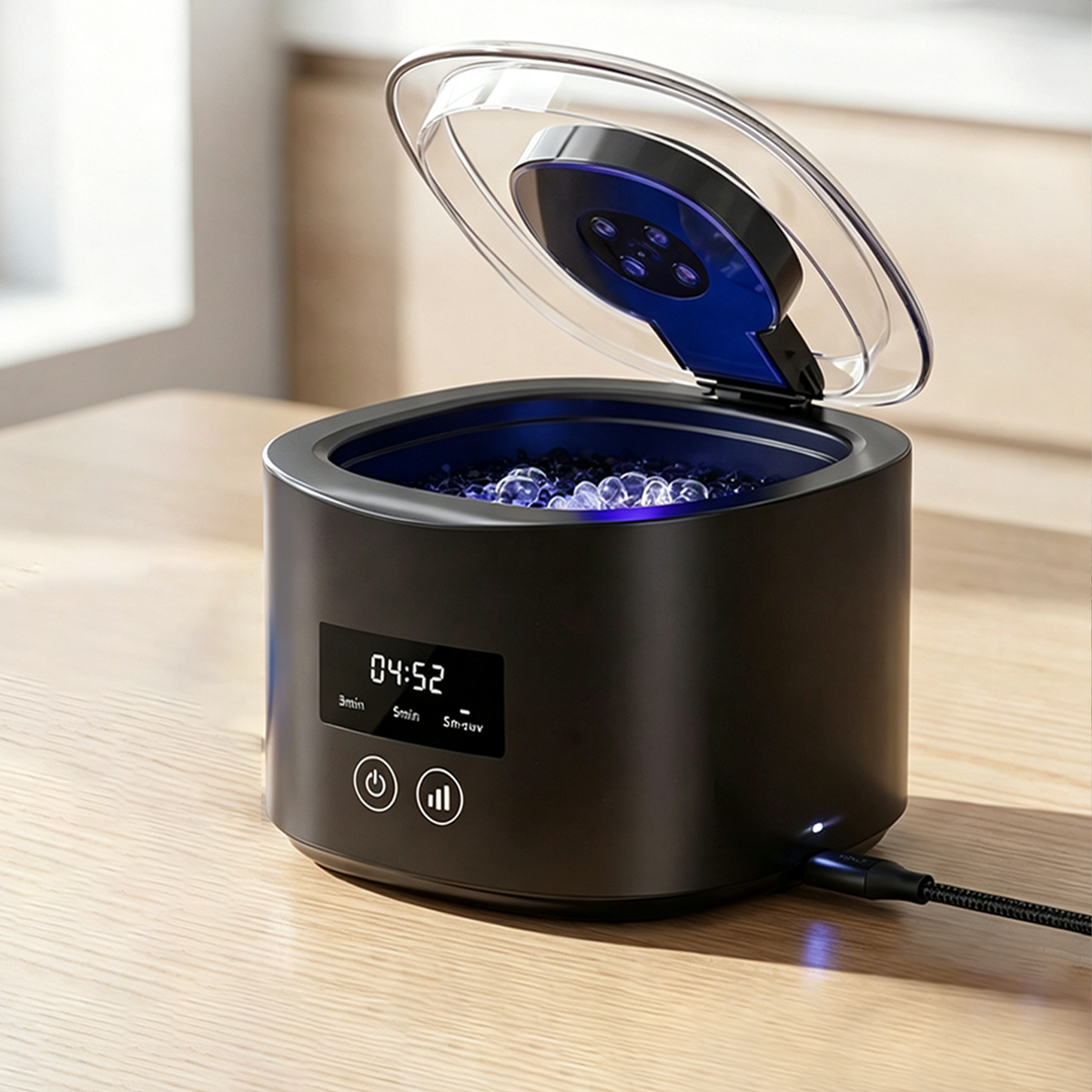 Ultrasonic Dental Cleaner – Deep Cleaning for Retainers, Aligners & Dentures