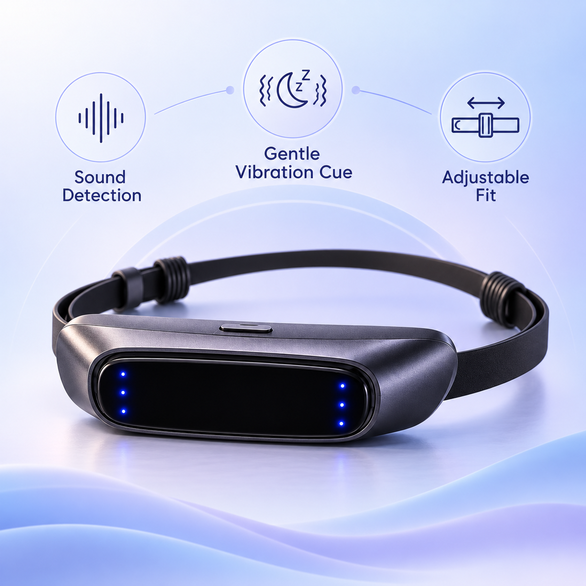 🌃🌙 Smart Anti-Snoring Device – Gentle Sleep Aid for Quieter, More Peaceful Nights