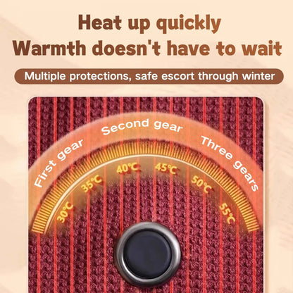 🔥 CozyHeat Wearable Heated Blanket – 3 Heat Levels for Winter Comfort
