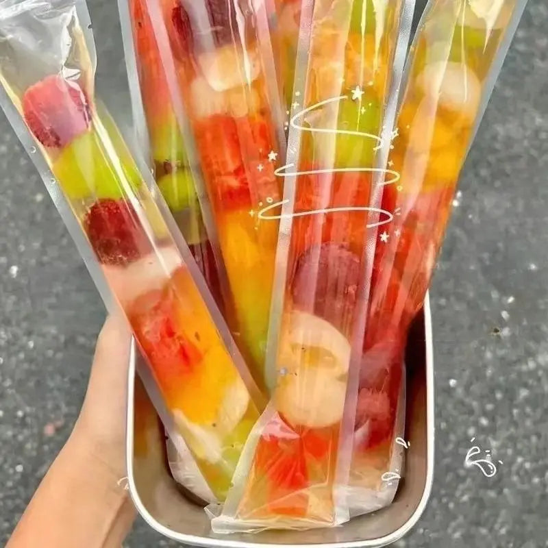 ✨🧊50 PCS Food-grade disposable popsicle bags