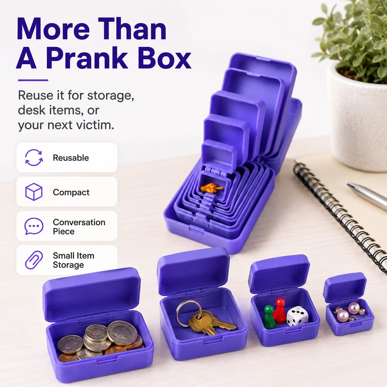🎁 Multi-Layer Surprise Gift Box  – 6 Layers of Fun, One Tiny Surprise Inside