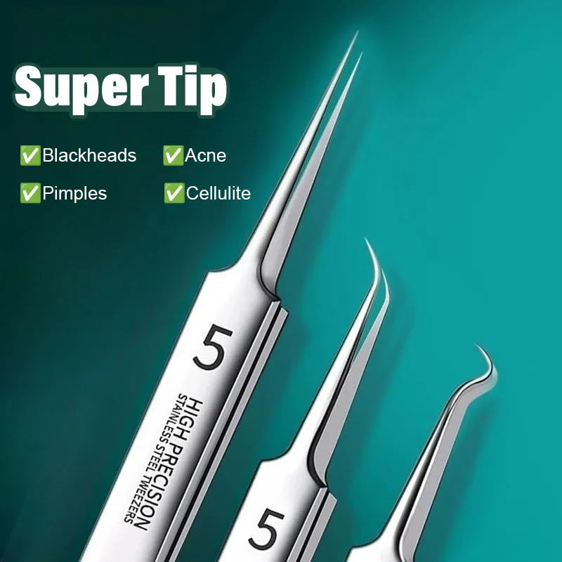 💥Professional Facial Blackhead Remover Tweezers