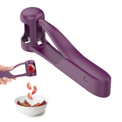 🍇 One-Press Grape Quartering Slicer – Fast 4-Way Cutter for Small Fruits