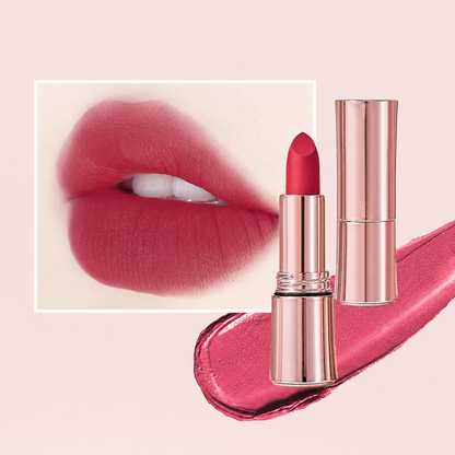 💋✨24H Long‑Lasting Matte Lipstick – Smudge‑proof, transfer‑resistant, vibrant colour. 👄🌹