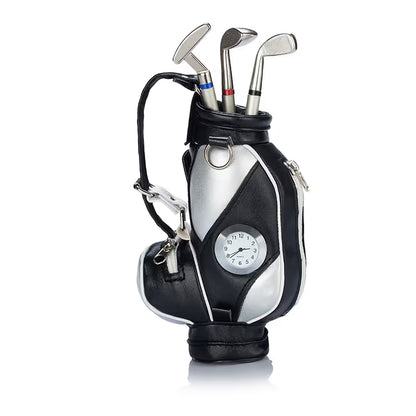 ⛳ Golf Pen Holder + 3‑Pen Set 🏌️‍♂️- Elevate Your Office Desk— A Hole‑in‑One for Style & Function