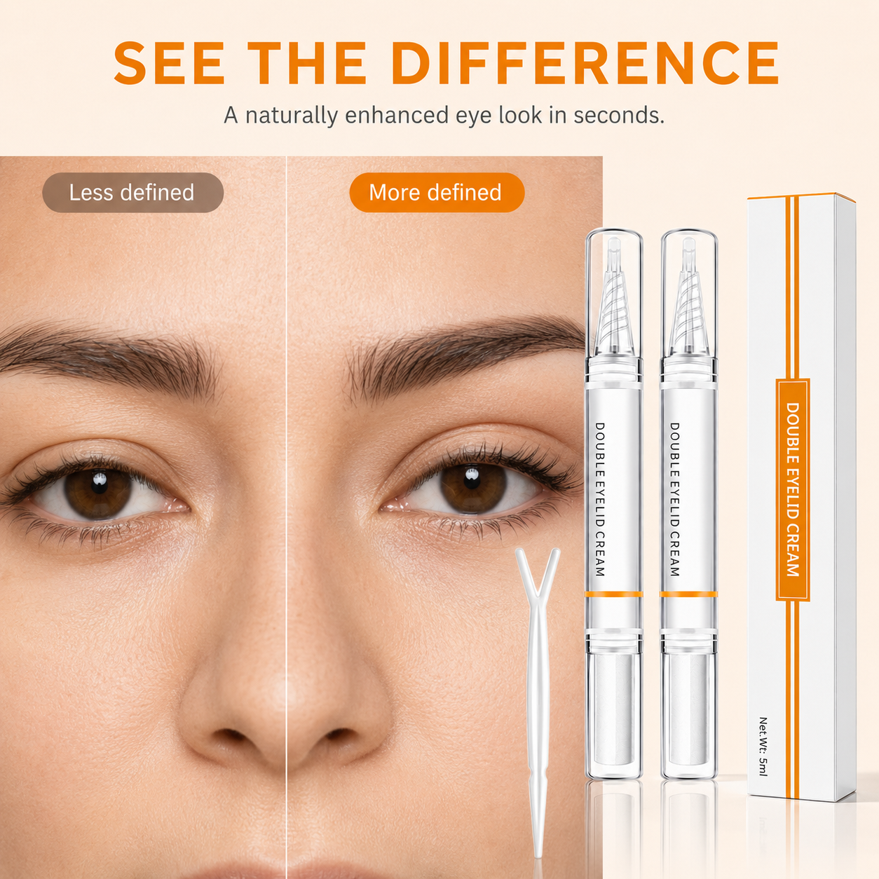 ✨Invisible Double Eyelid Cream – Bigger eyes in seconds💧