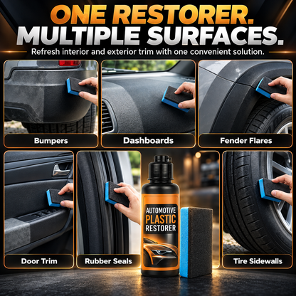 Auto Plastic Restorer Kit