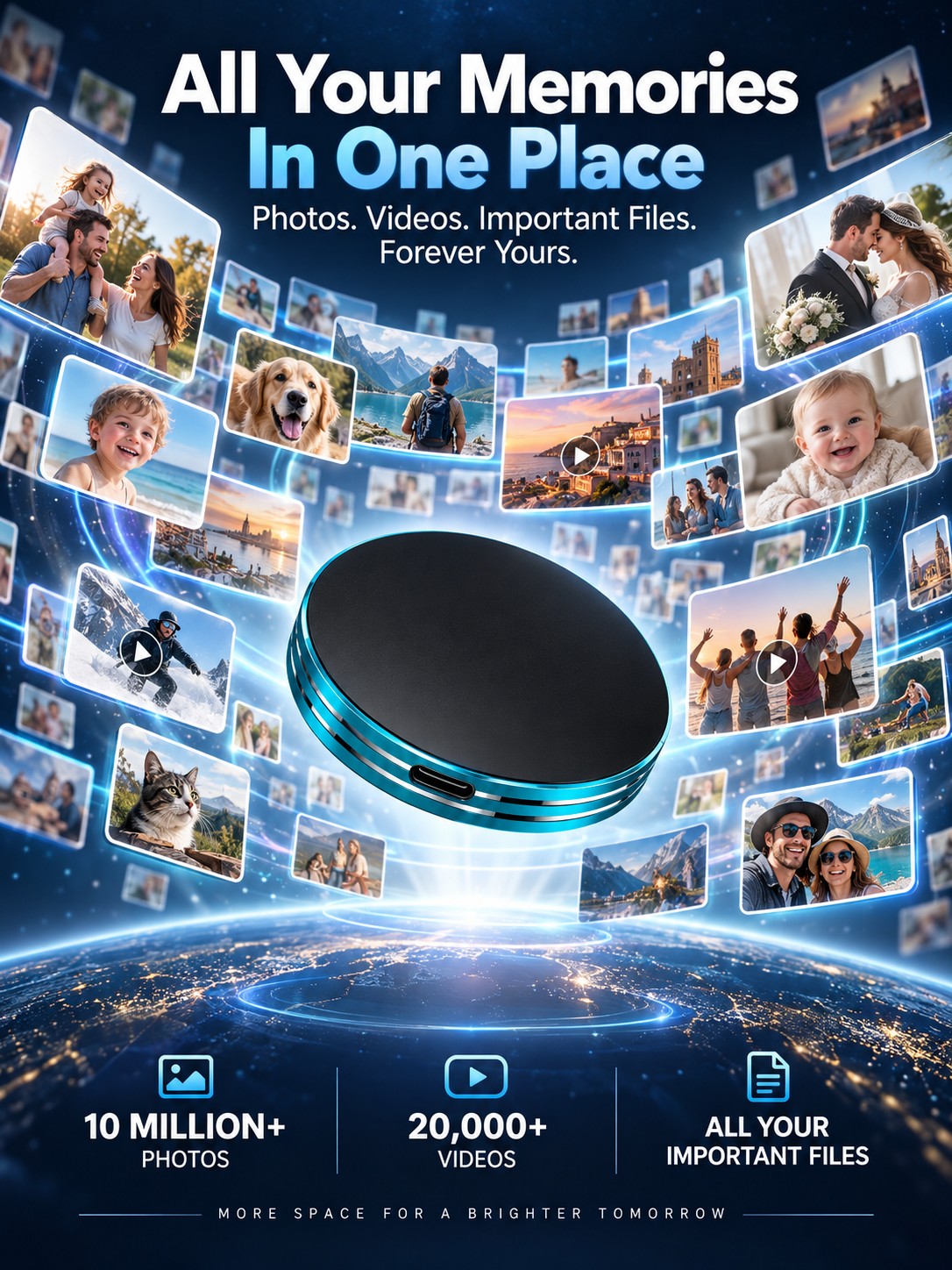 C Magnetic Portable SSD – Anti-Lost External Solid State Drive