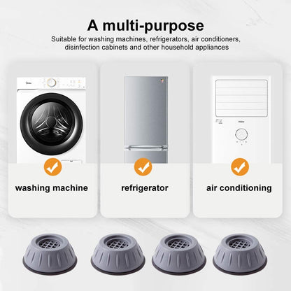 🔧 Anti-Vibration Pads for Washing Machines & Appliances – Noise & Shock Reduction